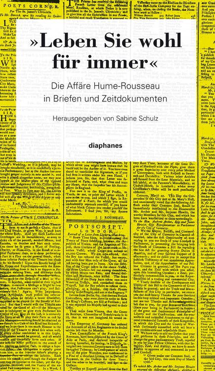 David Hume, Jean-Jacques Rousseau, ...: »Leben Sie wohl für immer« 